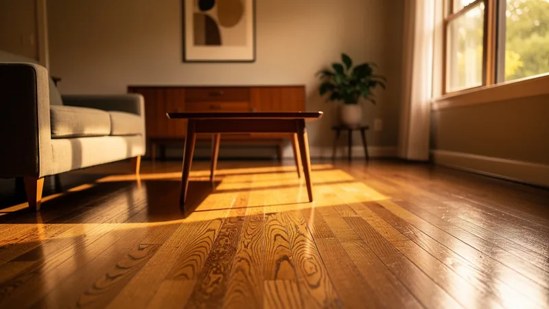 Hardwood flooring refinishing work in an older home near Merriam Park, Merriam, KS