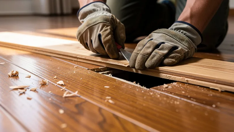 Hardwood Floor Repair service in Overland Park, KS